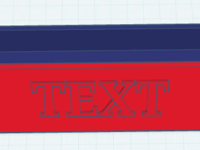 Customizable Name Plate/ Pencil Holder