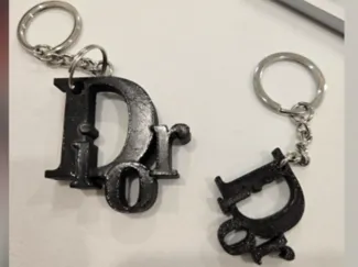 Dior key chain