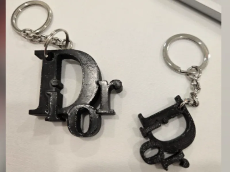 Dior key chain