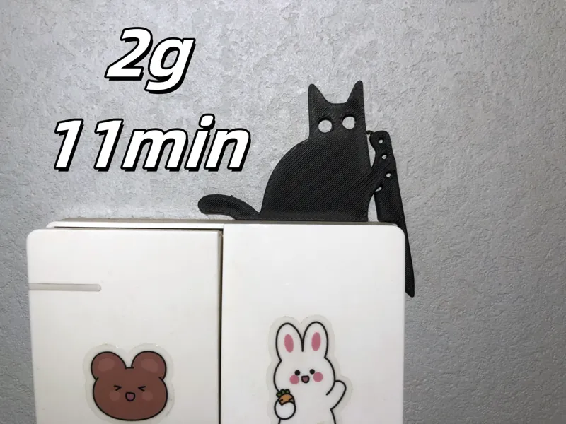 Evil Kitten Switch Decoration (2g)