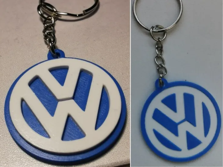 keychain vw logo