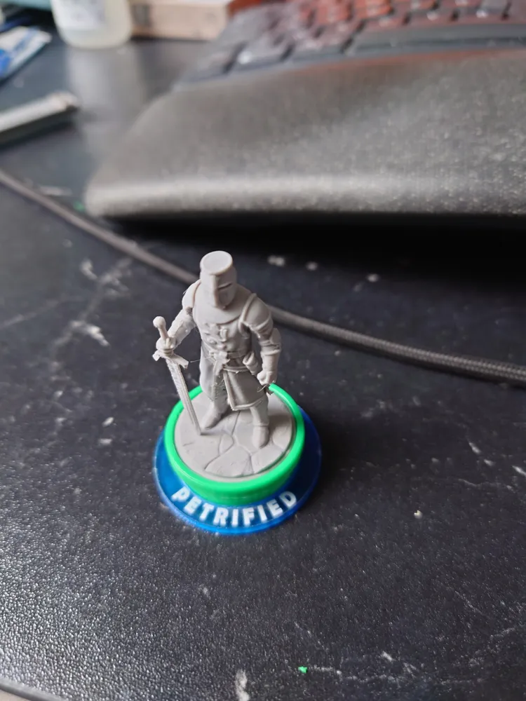 Stasis Model Rings Figurine and Status Ring Stand - Free 3D Print Model - MakerWorld