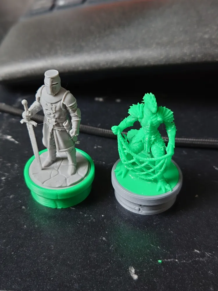 Stasis Model Rings Figurine and Status Ring Stand - Free 3D Print Model - MakerWorld