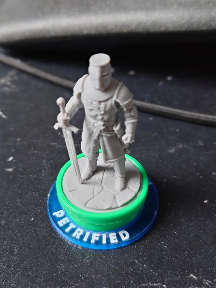 Stasis Model Rings Figurine and Status Ring Stand - Free 3D Print Model - MakerWorld