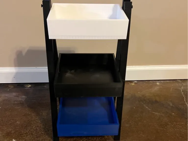 Decorative Stand-Ladder Shelf