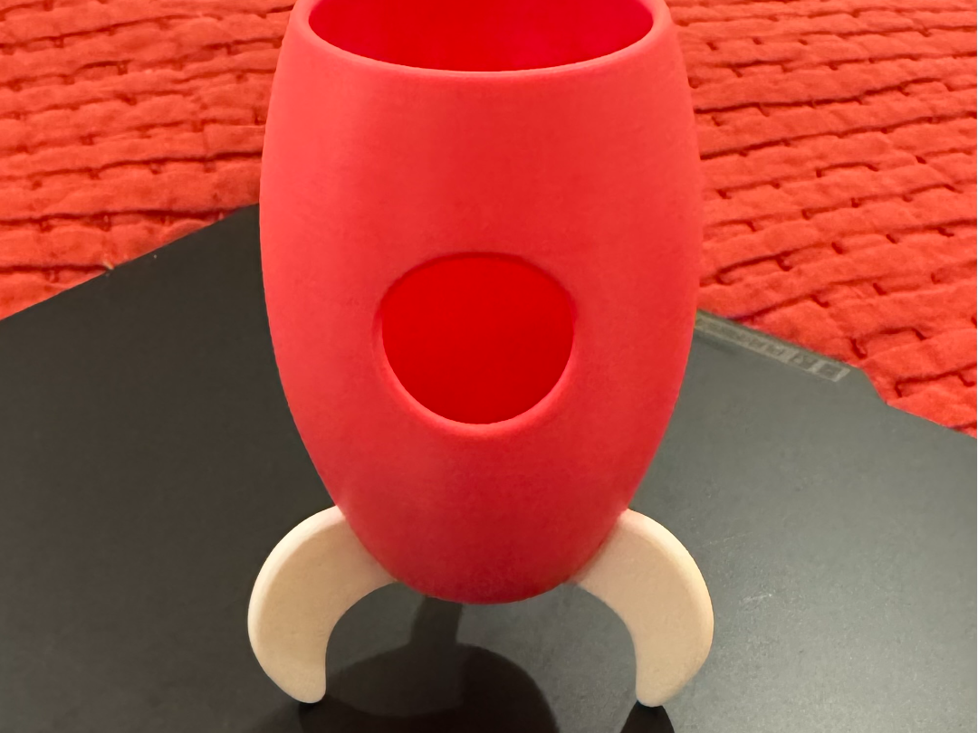 Rocket Pen Holder Remix - No Waste *Requires Glue*