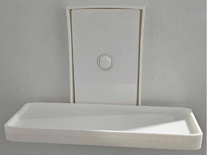 Wall-Light Tray AU switch (Rent Friendly) 
