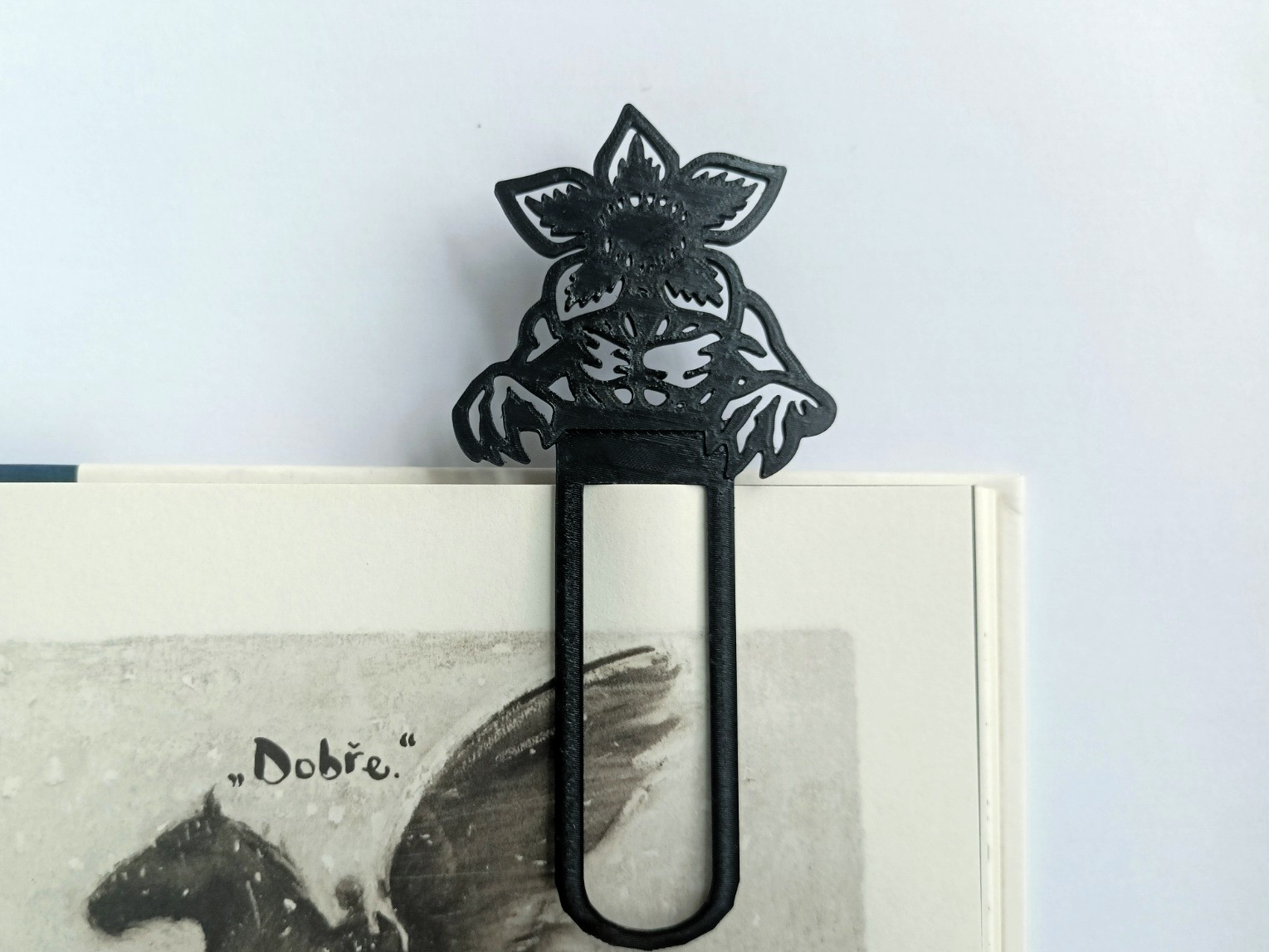 Stranger Things Demogorgon Bookmark