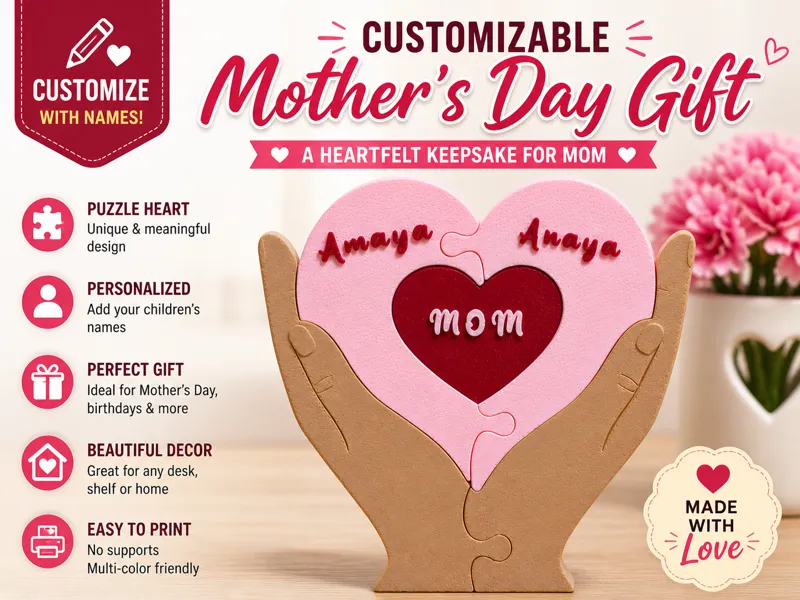 A personalized Mother’s Day gift made with love