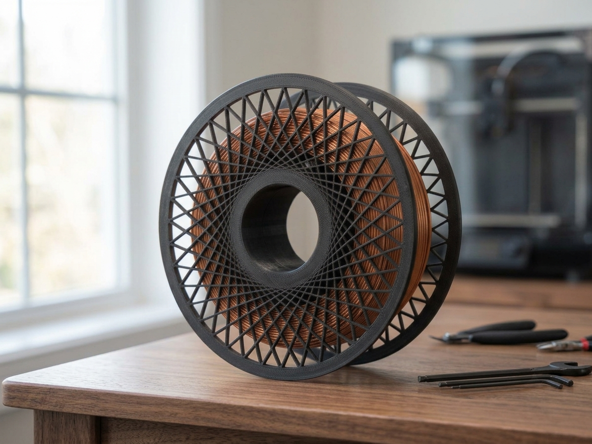 Ultra-Light Reusable Bambu Spool