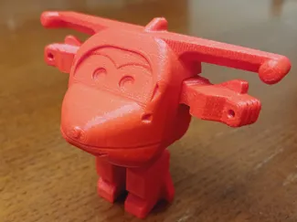 Jett Super Wings, transformable, simple and robust