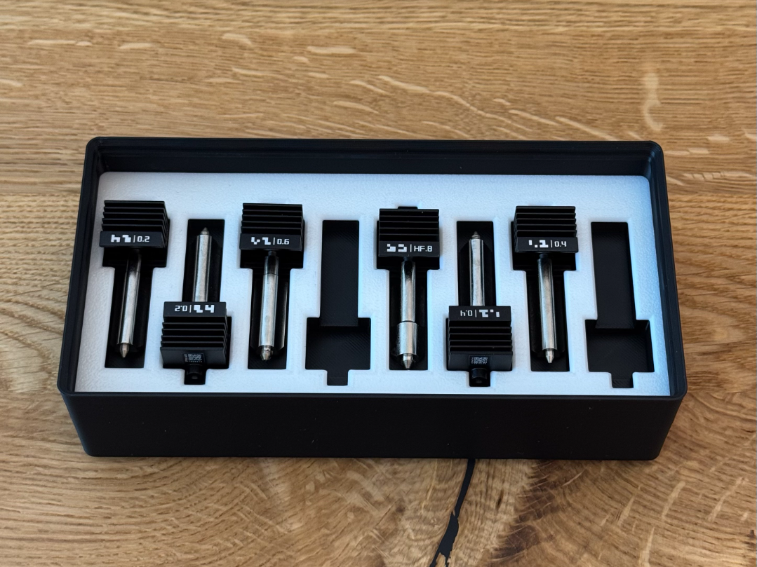 8 Nozzle Gridfinity Mutlicolor Box for P2S, X2D