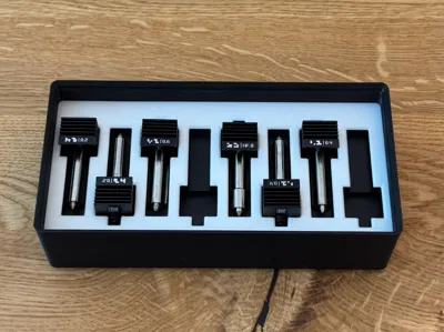 8 Nozzle Gridfinity Mutlicolor Box for P2S, X2D