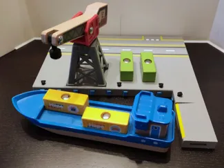 Port Dock for Kid's Playset