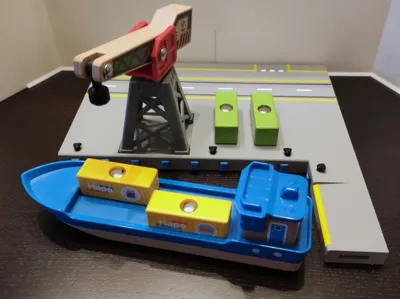 Port Dock for Kid's Playset