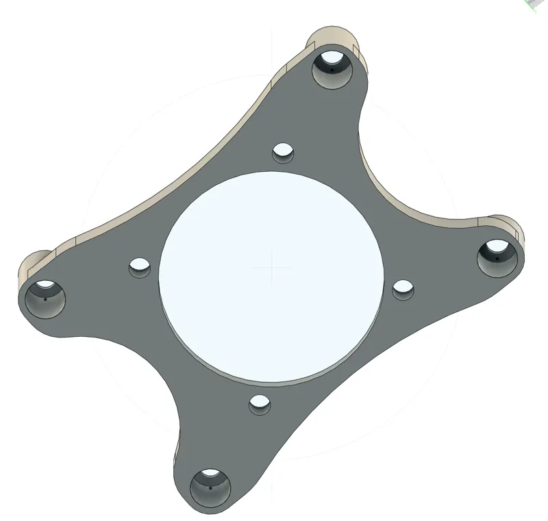 CB1/CM4 Heatsink Fan Mount With Short Screws