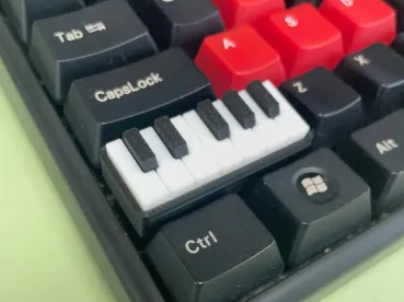 Piano Keycap – 2.25u One-Octave Mini Piano Style