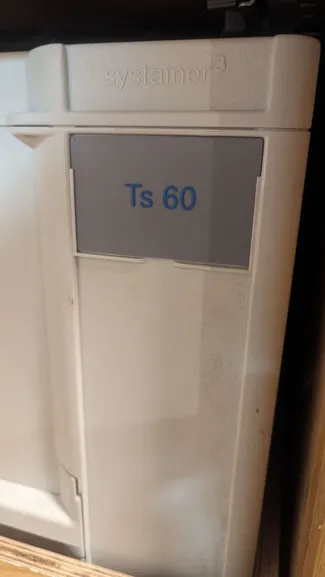 Systainer signs Festool TS 60 