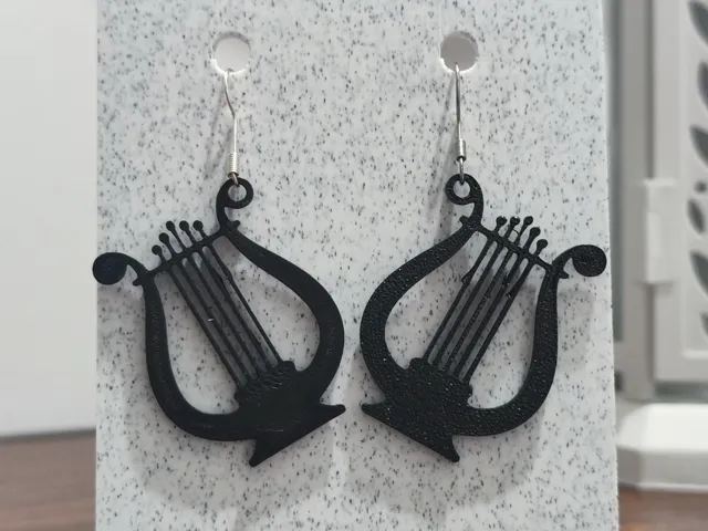 Aretes Lira de Apolo
