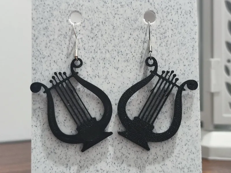 Aretes Lira de Apolo