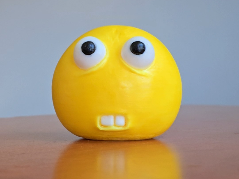 SHOKED emoji figure NO AMS