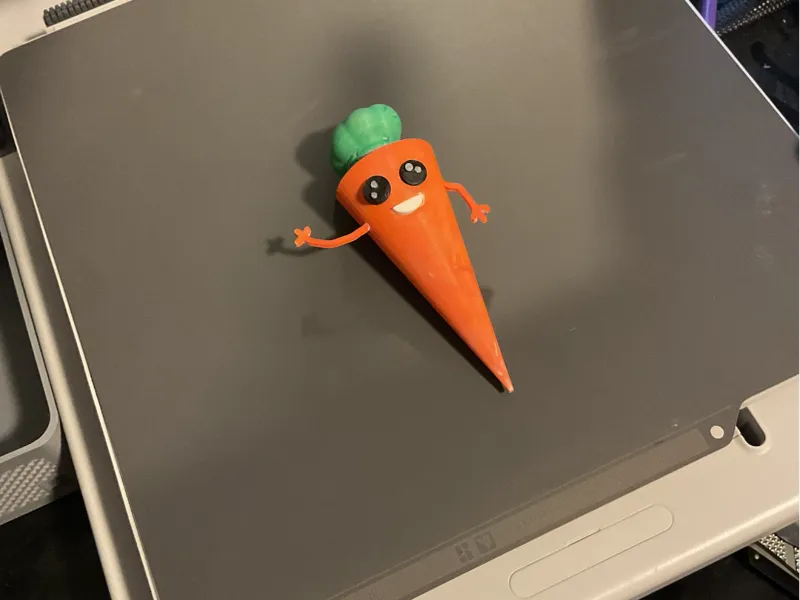 cool carrot fidget Easter.