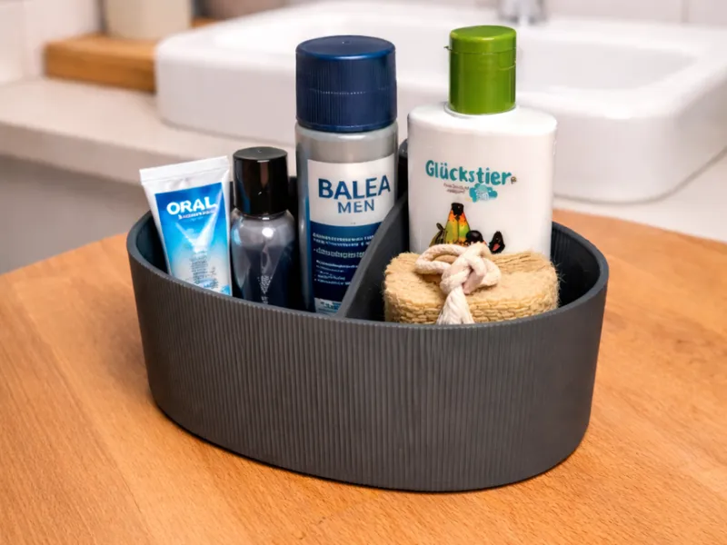 Badezimmer Organizer + Deckel