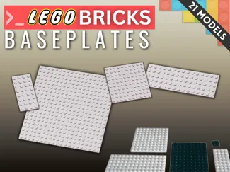 LEGOBricks compatible plates