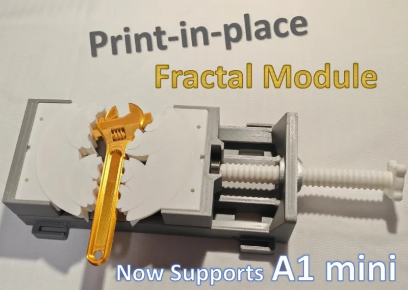Fractal Bench Vice 分形台虎钳