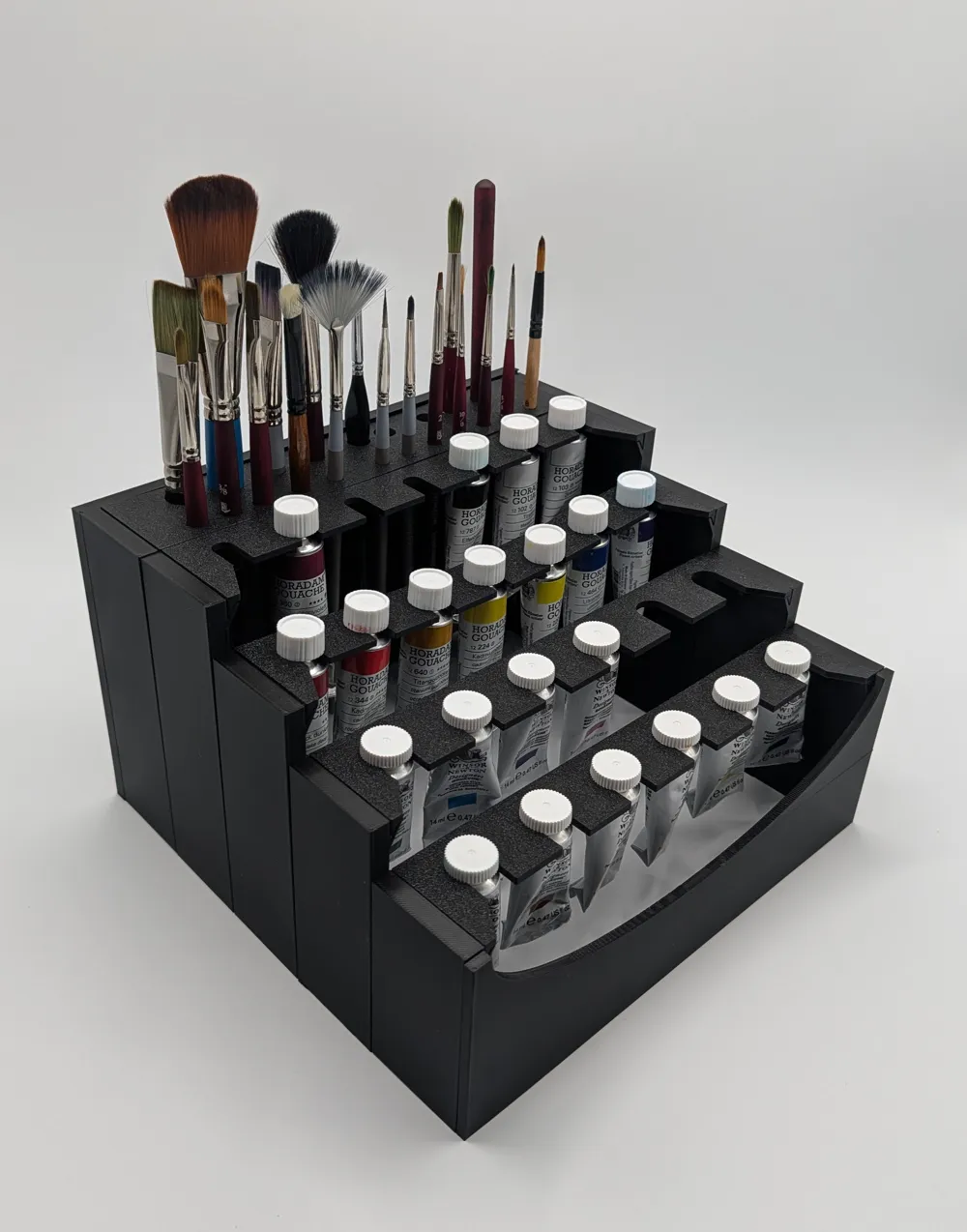 Modular Paint Stack core components - Free 3D Print Model - MakerWorld