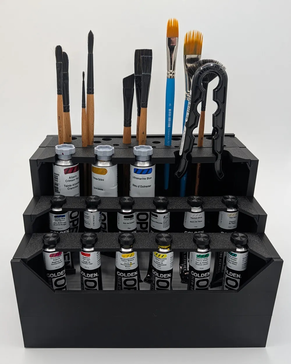 3d Printed Color Stack Modular Paint Stack core components - Free 3D Print Model - MakerWorld