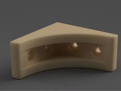 A very strong 4cm shelf bracket