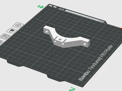 Bracket Designed for Mounting onto a Pipe