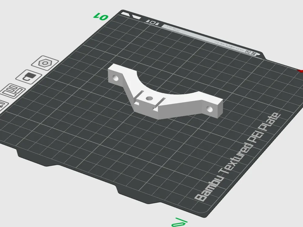 Bracket Designed for Mounting onto a Pipe by Ubik - MakerWorld