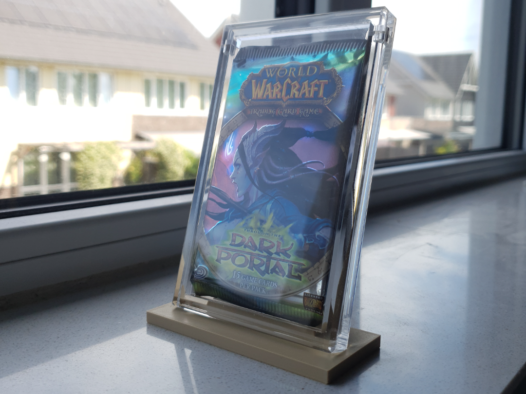 TCG Booster Pack Display Stand (Angled)