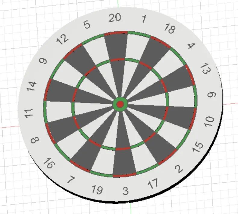 Lightbox Dart LED - white Ring
