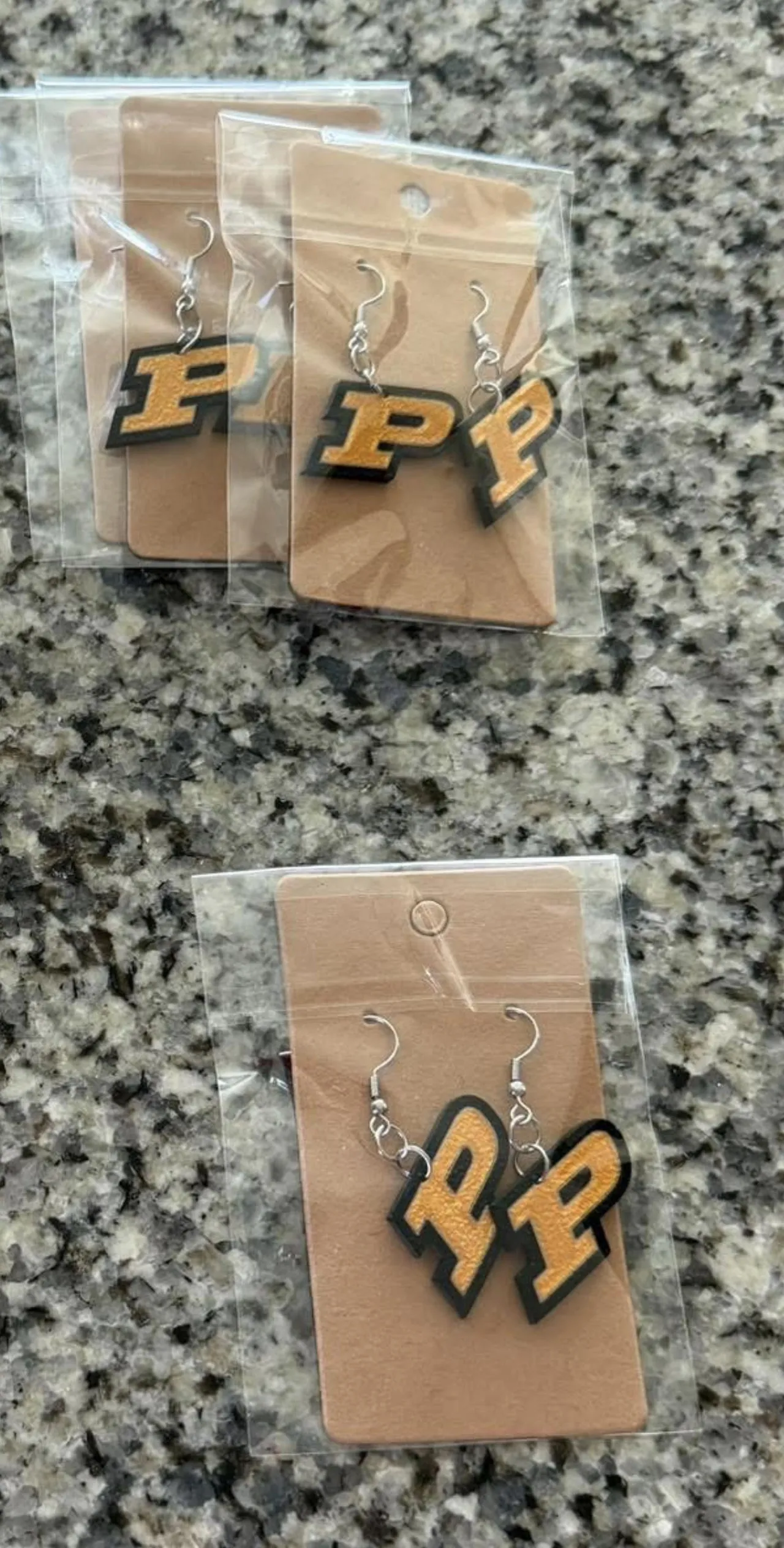 Purdue Earrings view 2