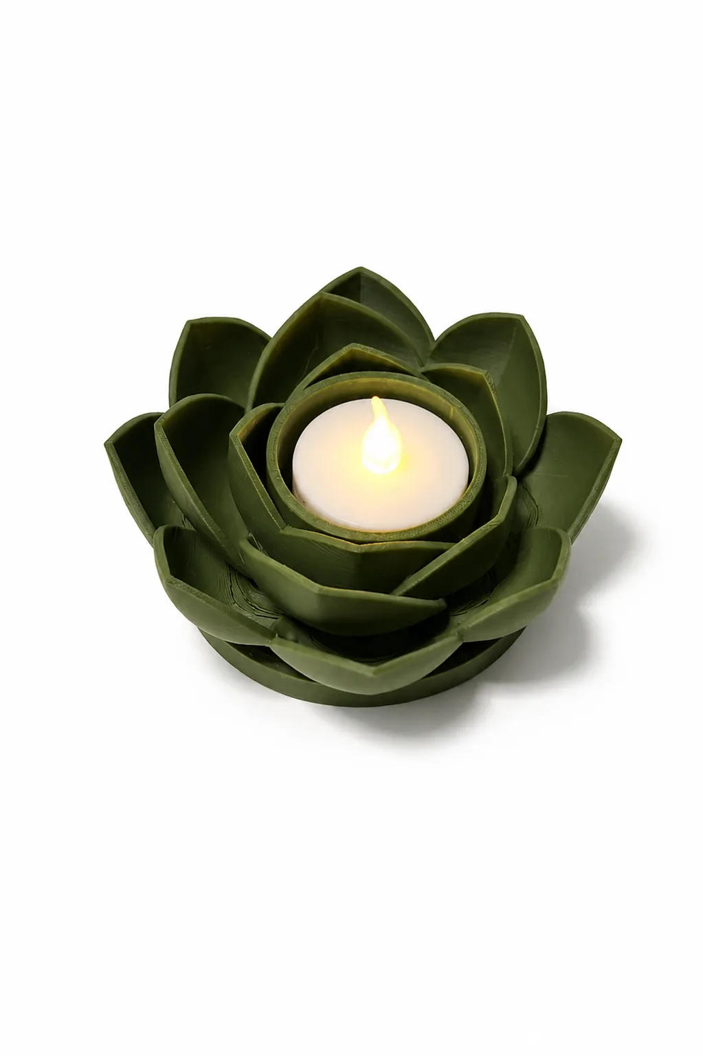 Lotus Tealight Holder view 3