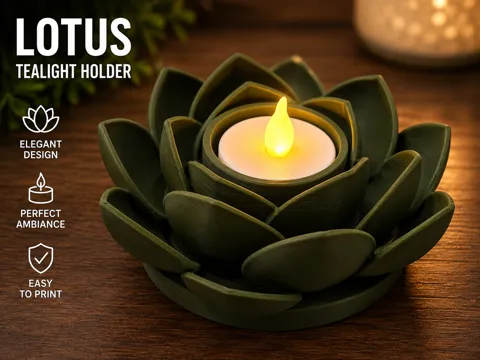 Lotus Tealight Holder