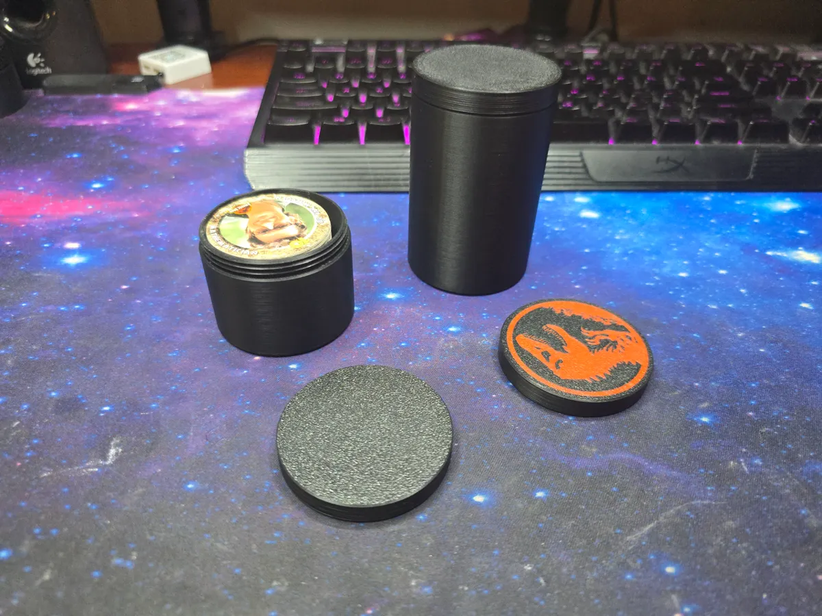 Parametric Pog Pillar - Pog storage tube - Free 3D Print Model - MakerWorld