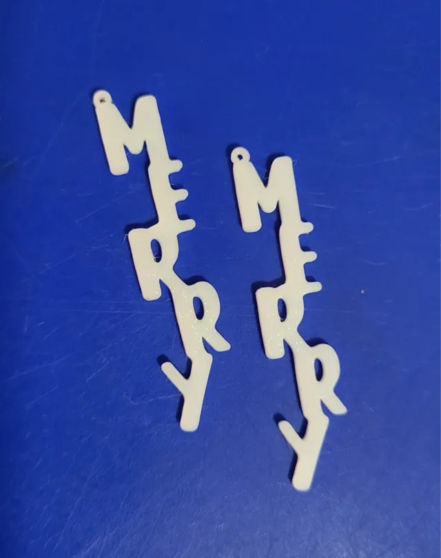 "MERRY" earrings