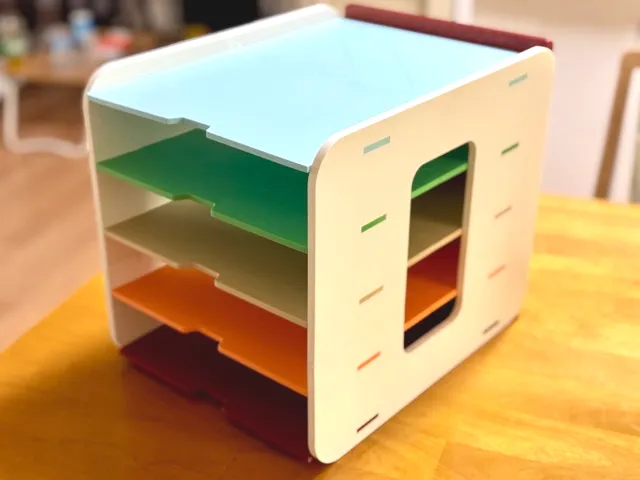 Desk Paper Organizer - Letter+A4 / A5 / 12x12