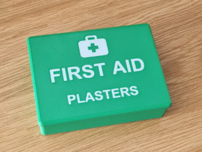First Aid Plaster box
