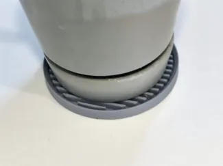Scale-able Plant Pot Tray for Water Catchment