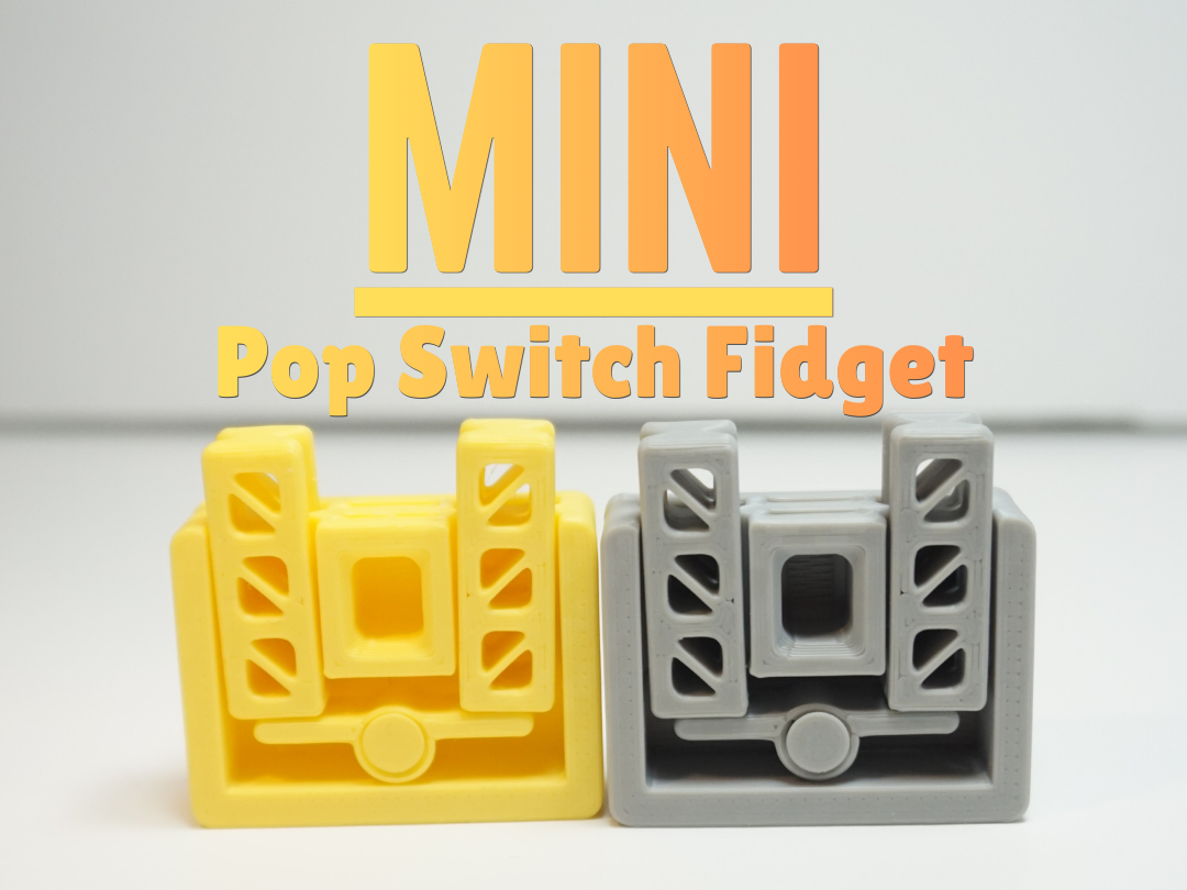 Miniatura 1 do modelo 3D MINI Push Switch Fidget