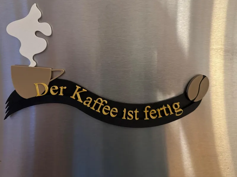 Der Kaffee ist fertig