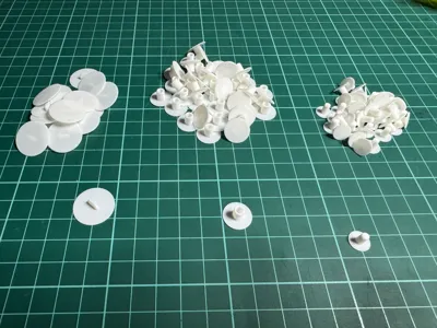IKEA Billy hole / screw cover (3.2mm, 5mm, screw)