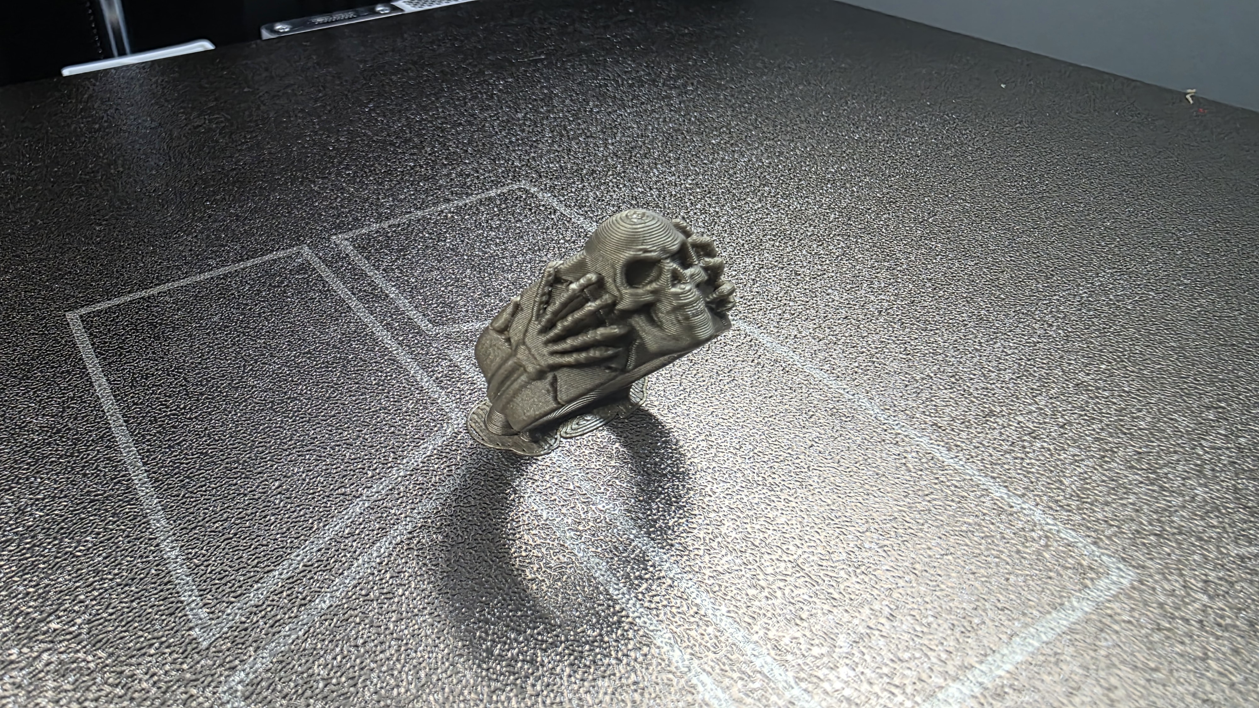 Miniatura 2 do modelo 3D Skull Gothic Ring