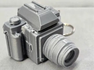 Portachiavi macchina fotografica stile Hasselblad