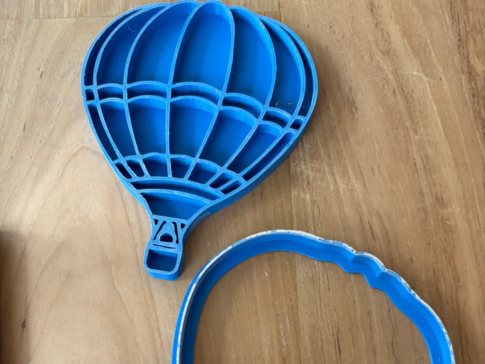 Accesorio de taller: Hot air balloon cutter and stamp. Referencia del modelo original.